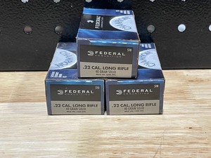 Federal .22 LR Ammo 150 Rounds