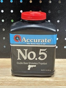 Accurate #5 Powder Partial Bottle