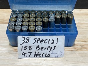 .38 Special Reloads 37 Rounds