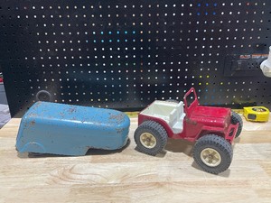 Tonka Jeep and Trailer