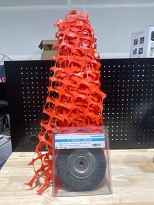 Wire Wheel Bruch and Snow Fence