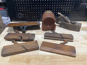Wood Planes, Vintage Coin Bank