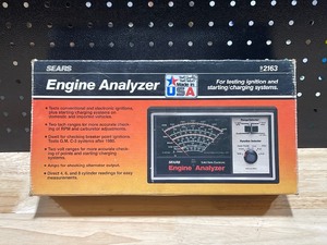 Vintage Sears Engine Analyzer