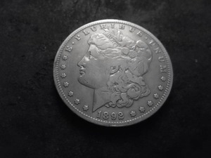 lot 36 image: 1892 S Morgan Silver Dollar