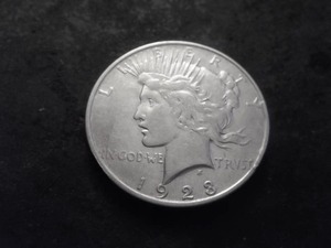 lot 44 image: 1923 D Peace Silver Dollar