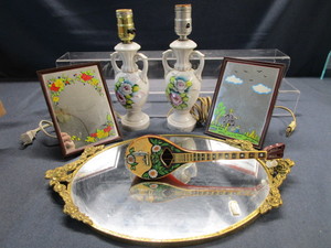 Tray, Lamps, Music Boxes