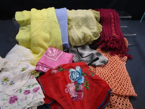 Scarves, Hankies, Camis
