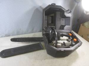 lot 60 image: (BR3) Craftsman Chainsaw with Case - Untested