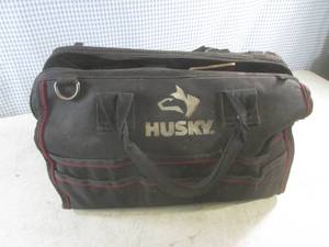 lot 66 image: (D-3) Husky Tool Bag with Contents...