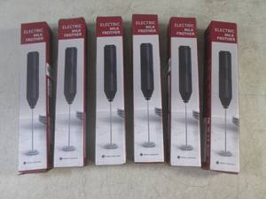 lot 91 image: (BSB) 6 Battery Operated Electric Milk Frothers