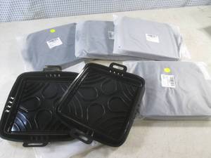 lot 137 image: (BSB) 10 Silicone 9 Air Fryer Liners - 5 Packs of 2
