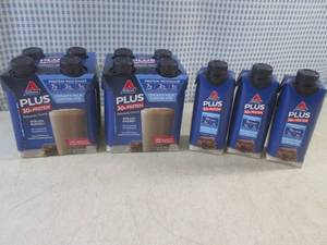 lot 142 image: (B-3) 11 Bottles of Atkins Plus Creamy Milk Chocolate Shakes Best by Sept 2024