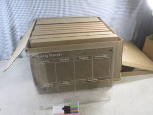 lot 171 image: (RM2) 13 Acrylic Planner Boards...