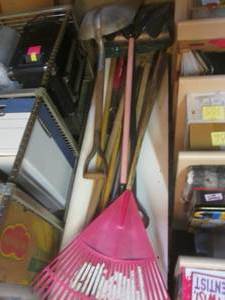 lot 222 image: (G-1) Assorted Yard and Garden Tools Etc