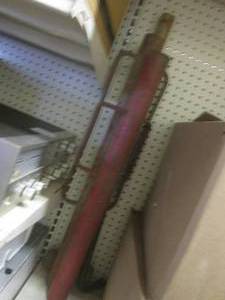 lot 225 image: (A-4) 2 T-Post Hammers, Sledge Hammer and Pry Bar