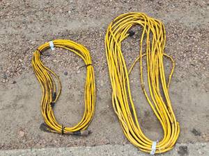 lot 409 image: Heavy Duty Extension Cords - Some Repair May Be Necessary