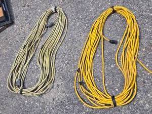 lot 411 image: Heavy Duty Extension Cords - Some Repair May Be Necessary