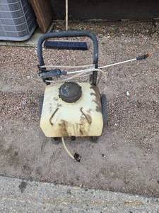 lot 417 image: Chargeable Sprayer Tank on Wheels - Missing Charger