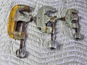lot 430 image: Lot of 3 Rigid Pipe Cutters No. 30, No. 20, No. 15