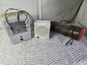 lot 432 image: Milkhouse Heater and 2 Other Heaters