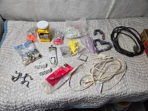 lot 312 image: Electrical Supplies - Wire Nuts, Plugs, Staples and More
