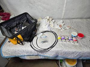 lot 305 image: Plumbing Fittings Supplies, Bag, Rags