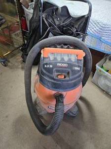 lot 295 image: Rigid 16 Gallon Shop Vacuum with Scroll Noise Reduction