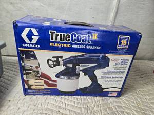 lot 278 image: Graco TrueCoat Electric Airless Paint Sprayer
