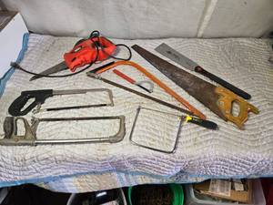 lot 269 image: Pull Saw, Electric Saw, Hand Saws