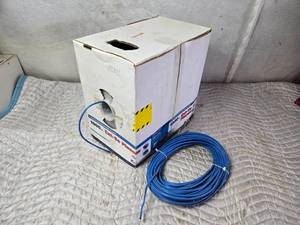 lot 256 image: Partial of a 1000 Roll of Cat-5e Cable