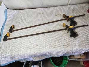lot 250 image: Lot of 2 - 36 Quick Grip Bar Clamps
