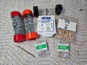 lot 239 image: Kreg Pocket Hole Screws and Pocket Hole Plugs