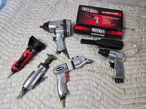 lot 191 image: Pneumatic Tool - Nibbler, Needle Scaler, Impact, Cut Off Tools