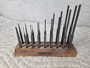 lot 189 image: Tekton Punch Set with Wood Storage Base