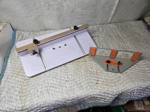lot 166 image: Router Guide, Crown Molding Cutting Guide