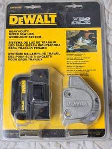 lot 162 image: New In Package DeWalt Miter Saw LED Work Light System
