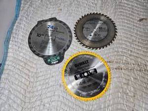 lot 150 image: Lot of 3 - 10 Saw Blades