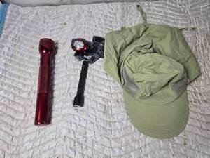 lot 148 image: Flashlights and Sun Hat