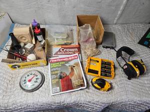 lot 142 image: 3M Noise Cancelling Headphones, DeWalt Bits, Woodcrafting Books and More