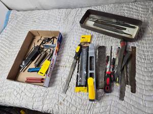 lot 136 image: Files, Rasps, Allen Wrenches