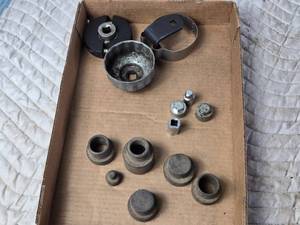 lot 55 image: Oil Filter Wrenches and Other Tools