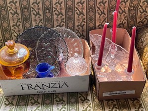 Carnival Glass, Colored Glass, Crystal