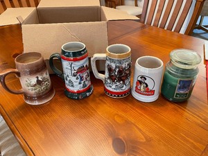 Budweiser Steins and More