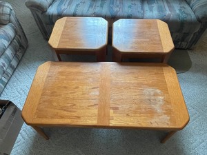 Coffee Table and End Tables