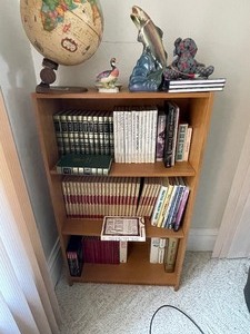 Bookshelf, Encyclopedia Set, Handyman Book Series, Home Decor, and Other Book Sets