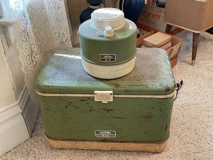 Thermos Cooler and Water Jug Set