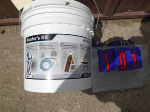 Roofer anti fall kit. New in box. As shown.