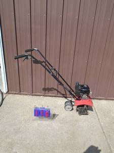 Murray mini tiller. Good used condition. Tested & works. As shown.