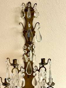 lot 70 image: Vintage Metal Wall Mounted Candle Holder
