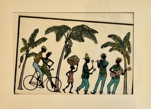 lot 45 image: Pair of Vintage Ethnic Prints
